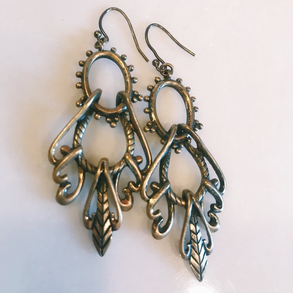 Lucky Brand Gold Dangle Earrings